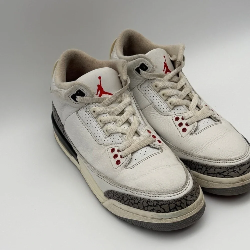 Air Jordan 3 Retro GS White Cement Reimagined DM0967-100 Size 6.5Y‎